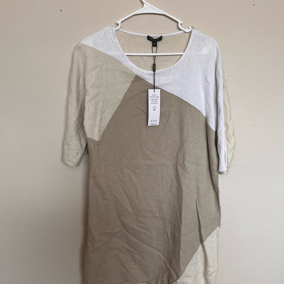 Linen Tunic Dress - Picture 4 of 4